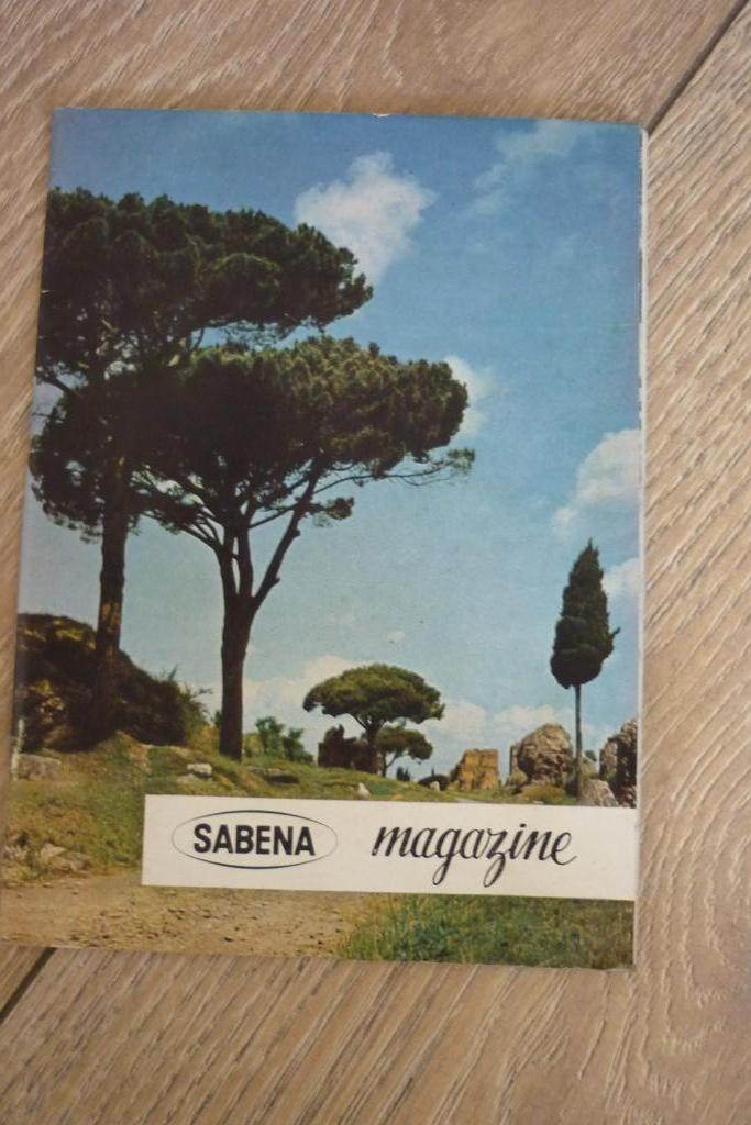 Sabena Magazine april 1954 n18 Italië, Verzamelen, Ophalen of Verzenden, Zo goed als nieuw