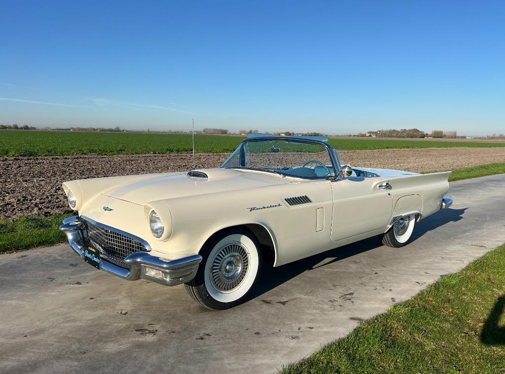 Ford Thunderbird 1957, Autos, Oldtimers & Ancêtres, Achat, Entreprise, Cabriolet, Bleu