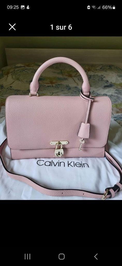Sac à bandoulière Calvin Klein, Bijoux, Sacs & Beauté, Sacs | Sacs Femme, Enlèvement, Comme neuf, Rose, Sac à bandoulière