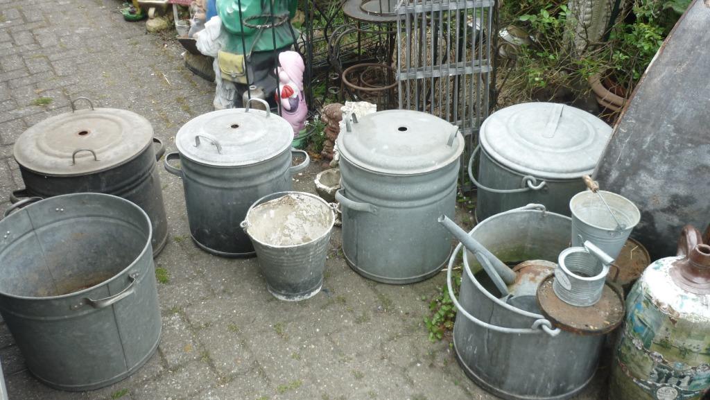 LOT ZINKEN KETELS EN ANDERE, Ophalen