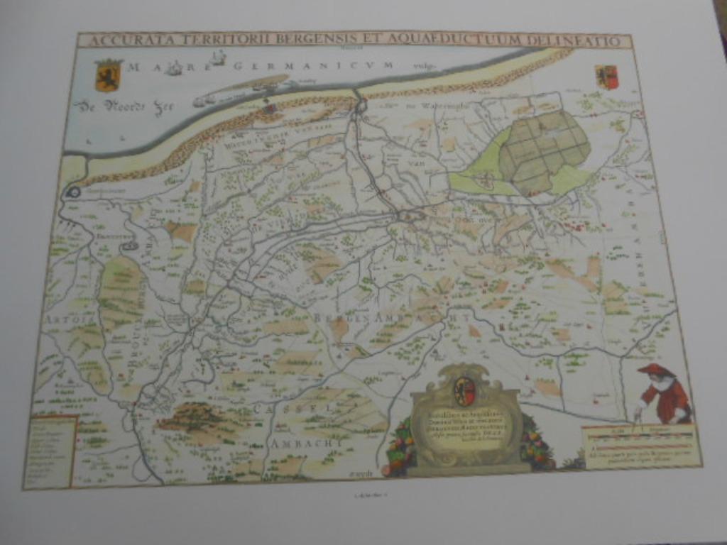 Plans de ville Veurne 1665 Nieuport, Enlèvement
