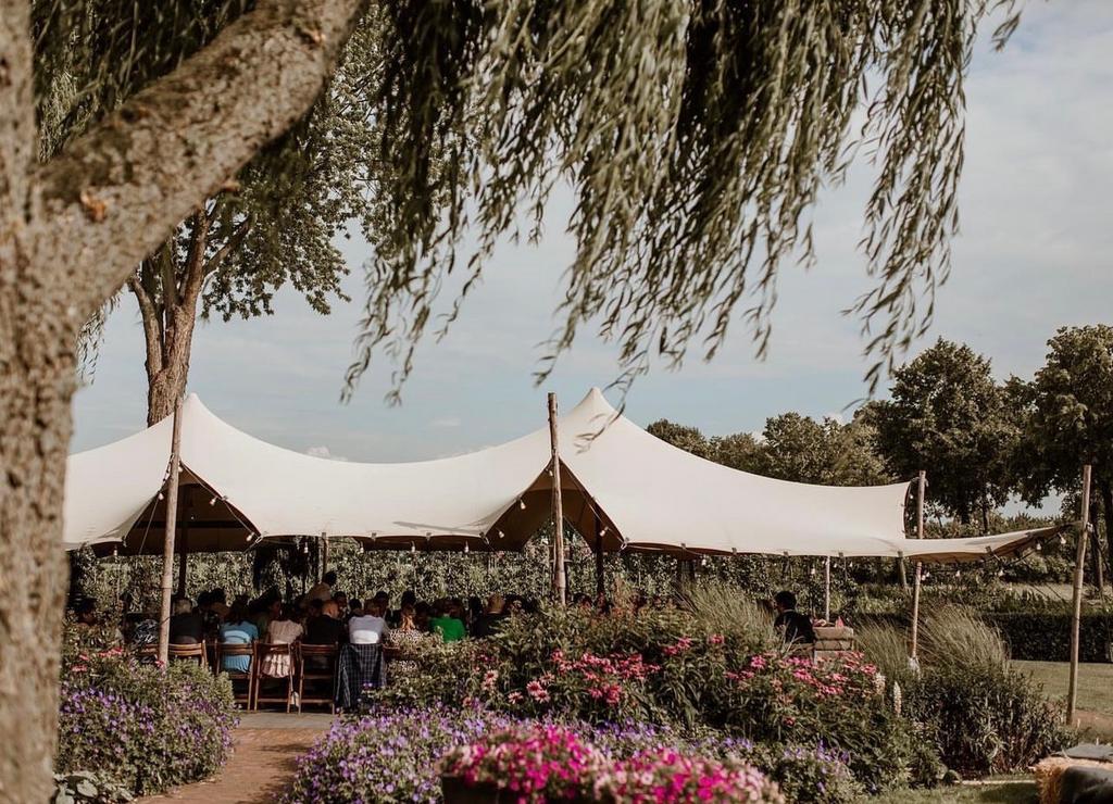 STRETCHTENT HUREN - incl opbouw, Hobby en Vrije tijd, Verzenden, Nieuw