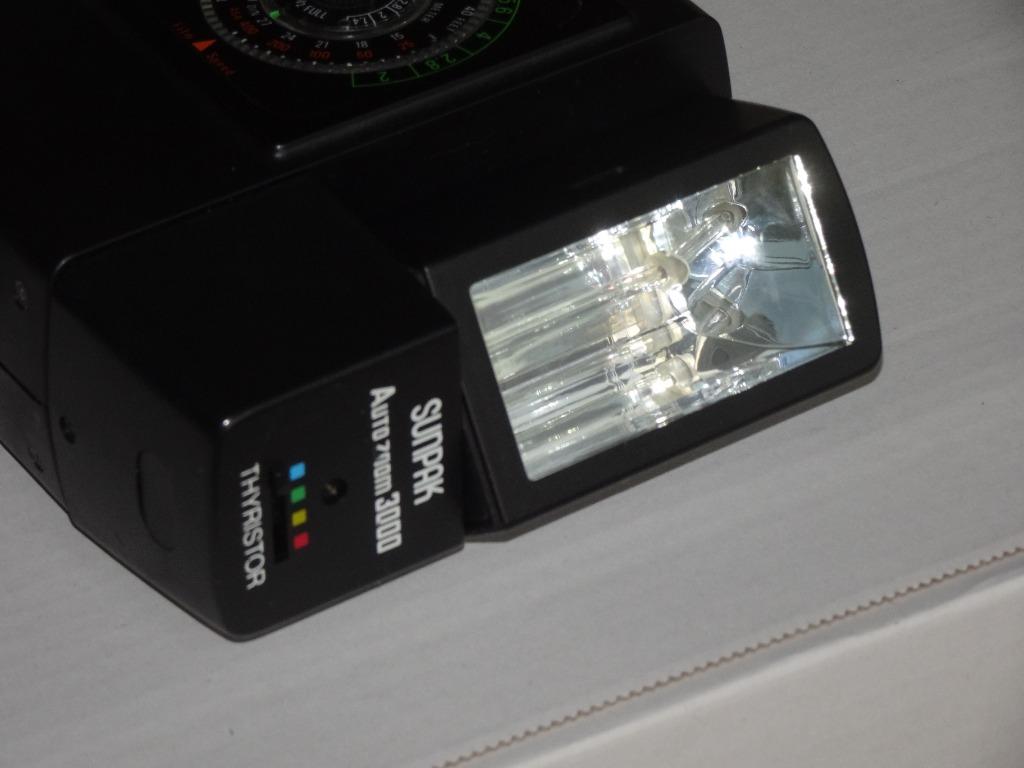 sunpak flits, Audio, Tv en Foto, Ophalen, Gebruikt