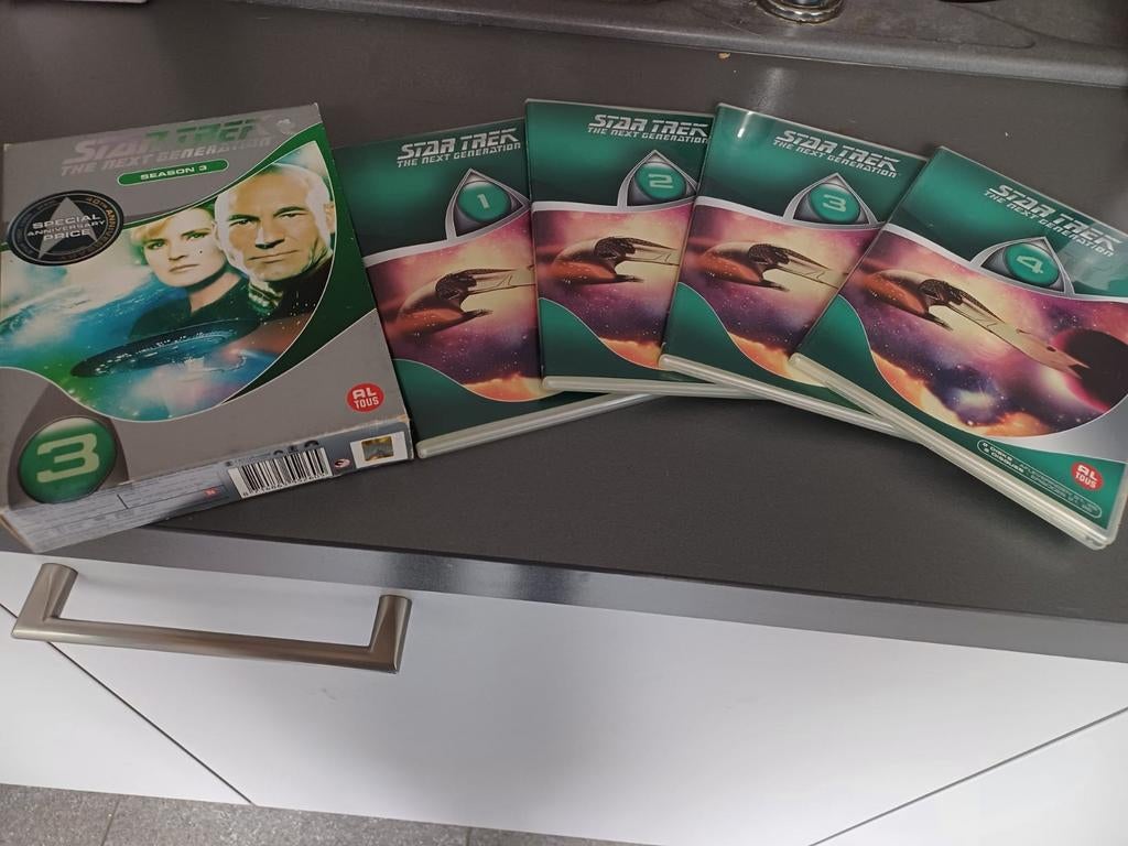 DVD box star trek, Envoi