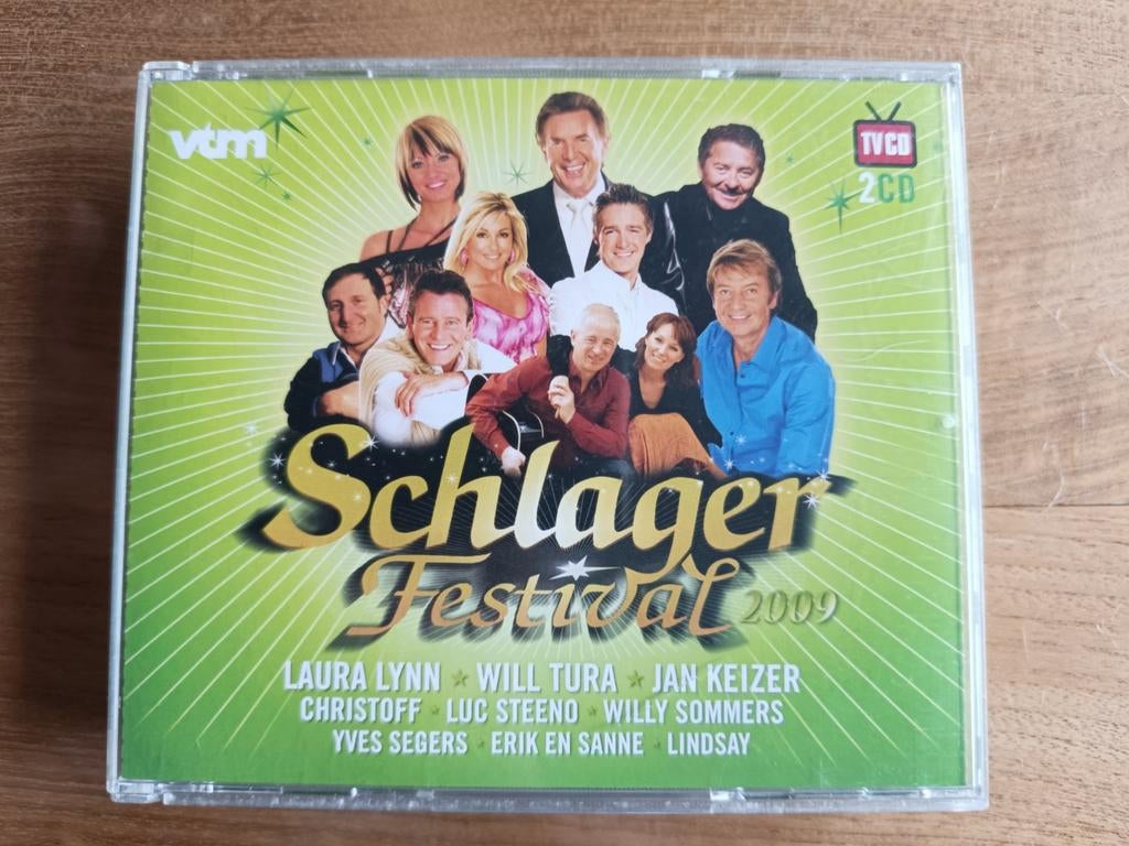 Schlager festival 2009 (2cd), Ophalen of Verzenden, Zo goed als nieuw, Boxset