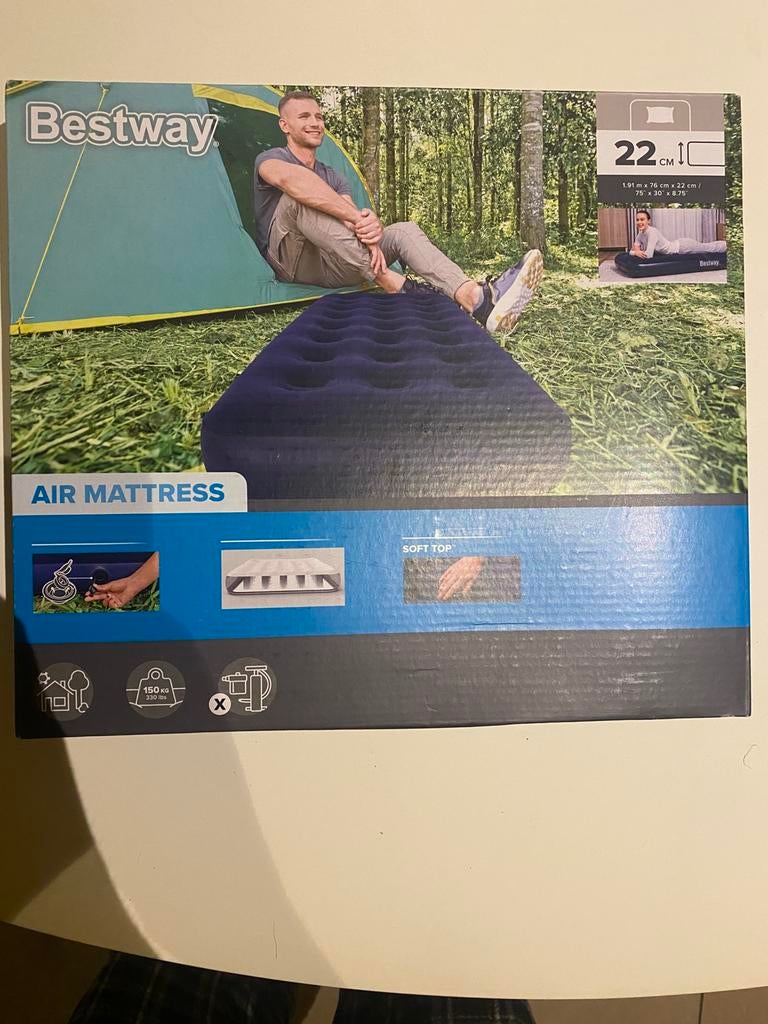 Luchtmatras, Ophalen, Nieuw, 1-persoons