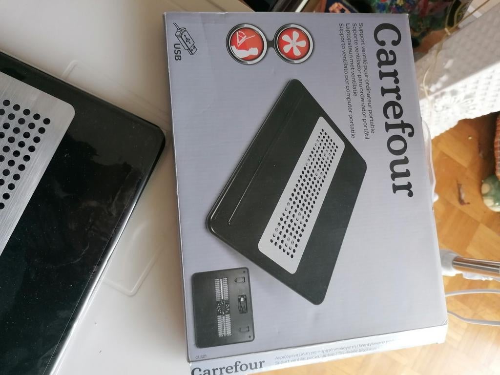 Support pour ordinateur portable avec ventilation, Enlèvement