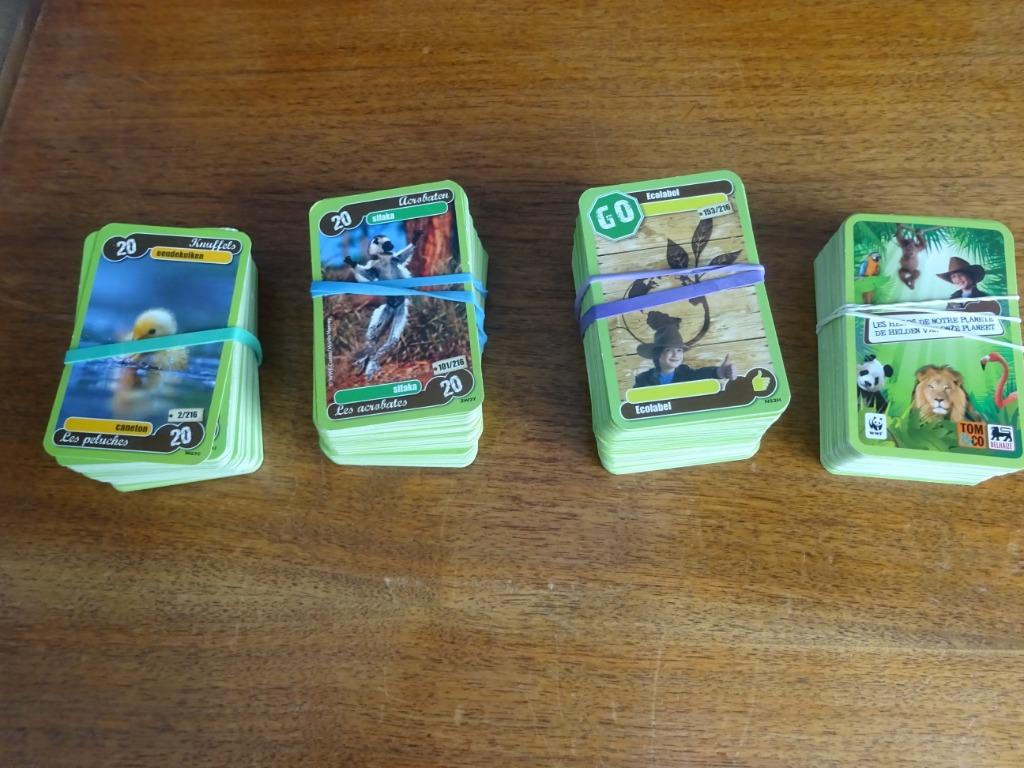 Delhaize "Les Héros de la planète 2010" cartes en double, Collections, Enlèvement ou Envoi