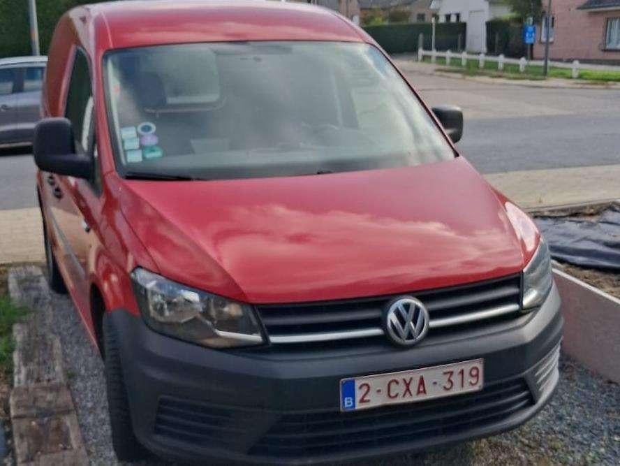volkswagen caddy minicamper, Auto's, Stof, Zwart, Caddy Combi, Particulier