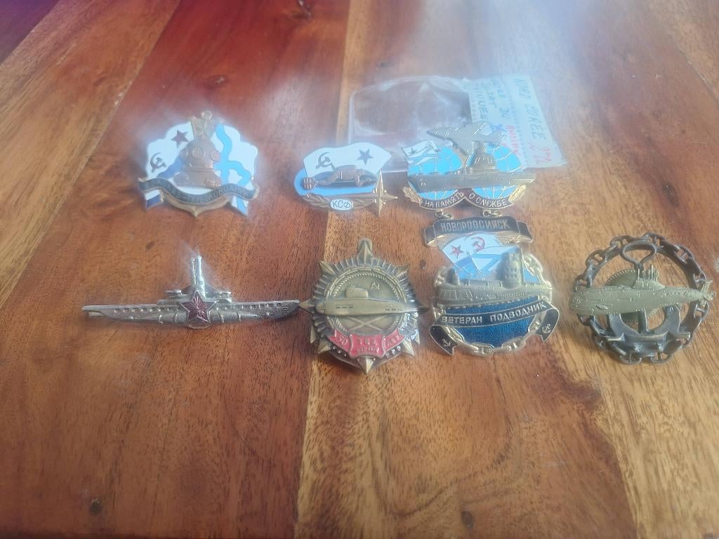 Maritieme insignes, Ophalen of Verzenden, Marine