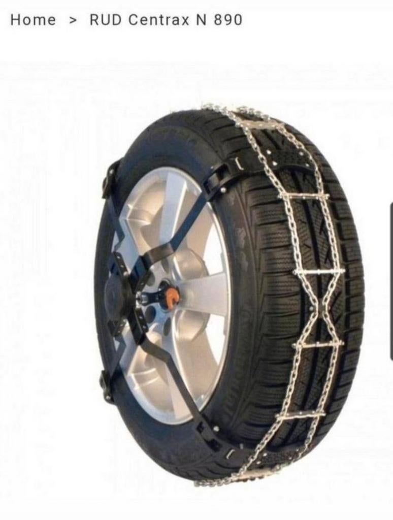 Nieuwe RUD centrax sneeuwkettingen, Ophalen