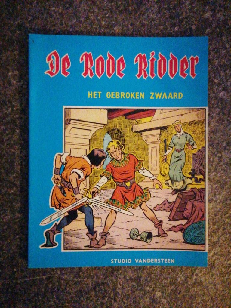 Strip De Rode Ridder 'Het gebroken zwaard', nieuwstaat, Boeken, Stripverhalen, Ophalen of Verzenden, Nieuw