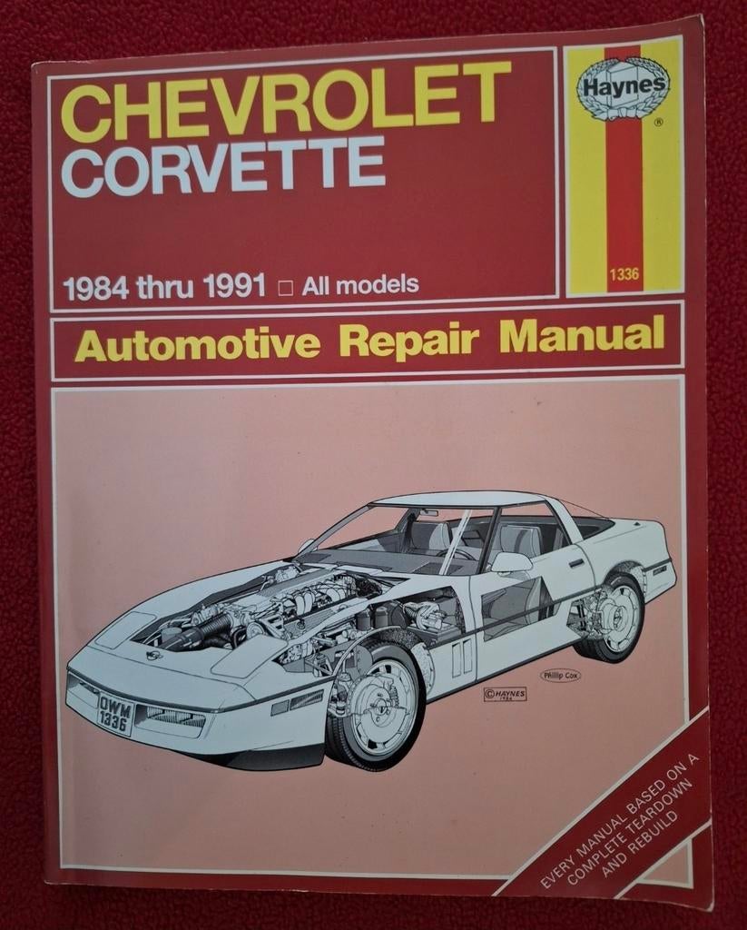 chevrolet corvette c4 repair manual, Enlèvement ou Envoi