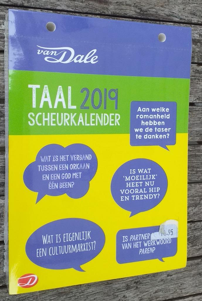 scheurkalender Taal 2019, Diversen, Ophalen of Verzenden, Nvt, Nvt, Nvt