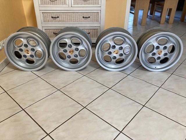 Set de jantes d'origine Porsche 944 turbo TRES RARE, Enlèvement ou Envoi, Porsche