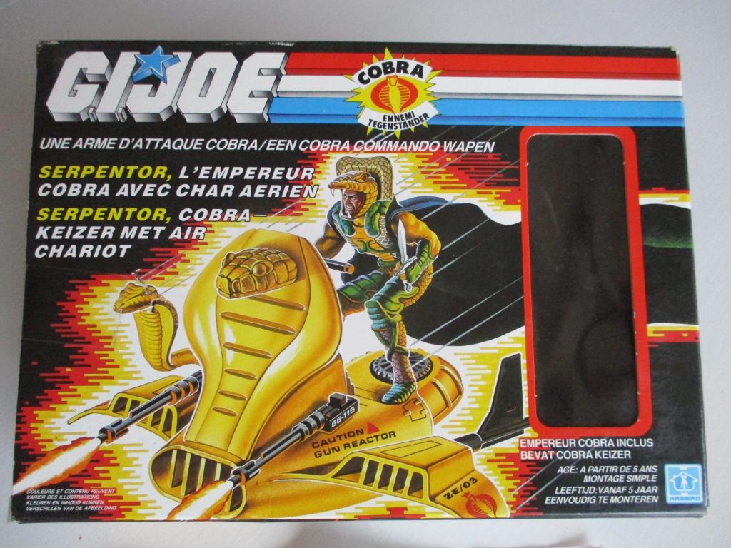 GI JOE SERPENTOR v1 '1986 + Air chariot, Collections, Enlèvement ou Envoi, Comme neuf