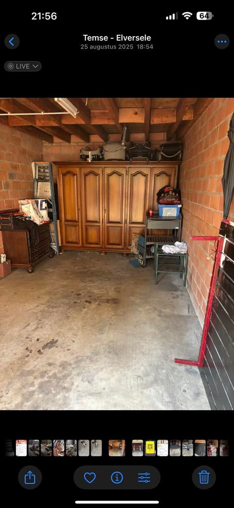 Kast(kleerkast),barkast,commode met spiegel, Ophalen