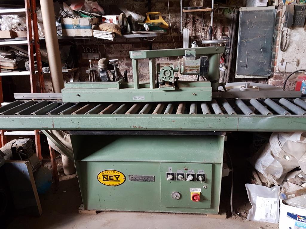 machine a bois encoleuse araseuse, Enlèvement