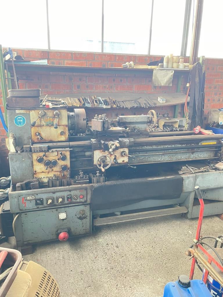 Draaibank Harrison, Enlèvement, Utilisé, Fer