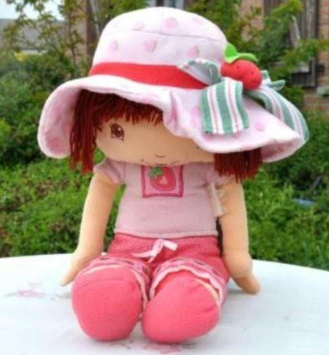 § grande poupee de chiffon  charlotte aux fraises, Enlèvement ou Envoi, Utilisé, Autres types