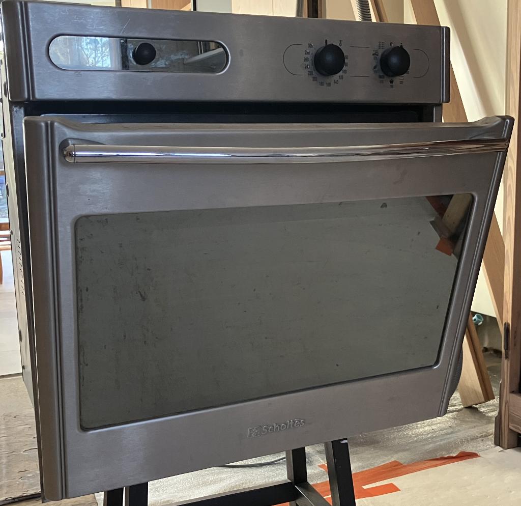 Scholtes inbouw oven, Ophalen, Gebruikt, Overige kleuren, 50 tot 100 cm
