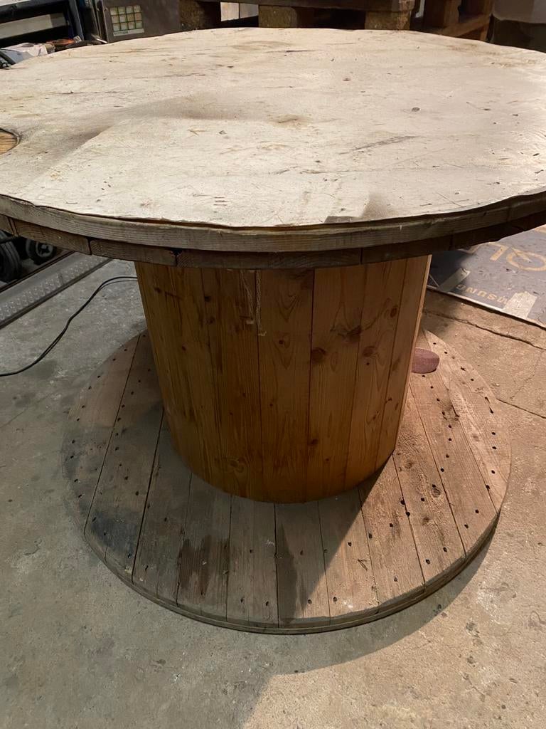 Houten Haspel., Ophalen, Zo goed als nieuw