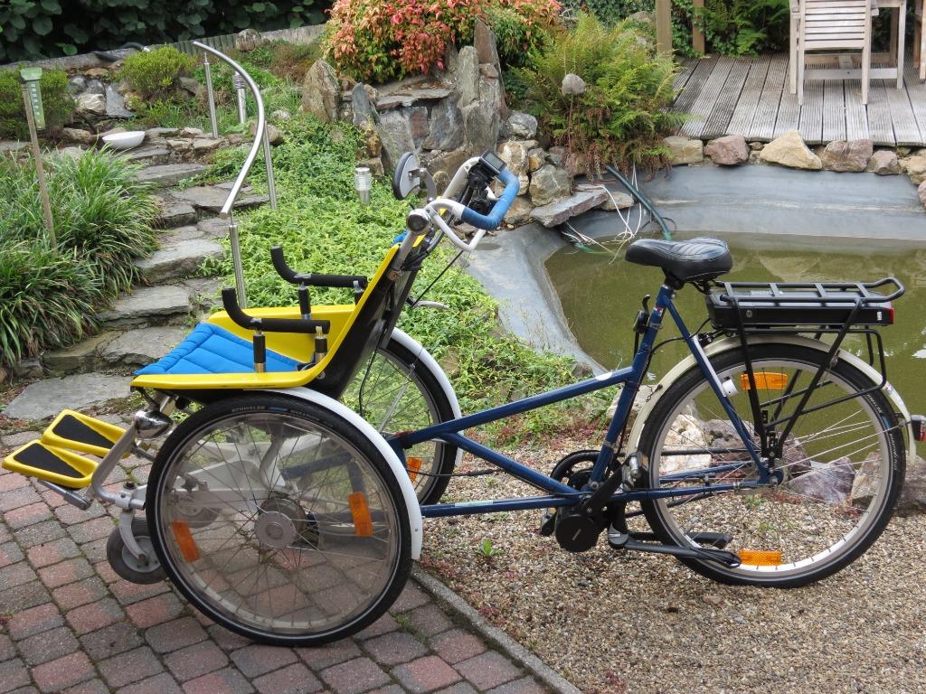 Deelbare rolstoelfiets, Autres marques, 51 à 55 cm, Enlèvement, Utilisé