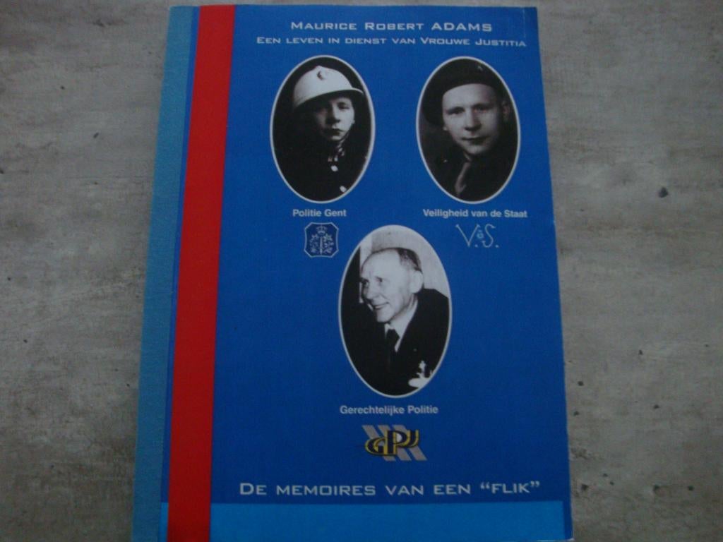 MAURICE ROBERT ADAMS-DE MEMOIRES VAN EEN FLIK, Ophalen of Verzenden, Gelezen