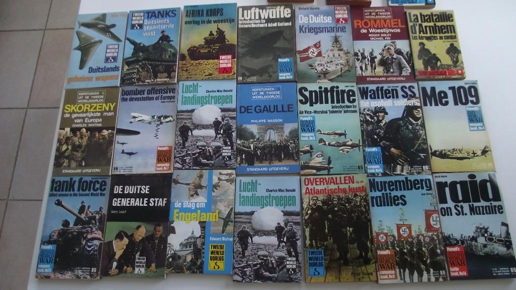 verzameling oorlogsboeken, Boeken, Oorlog en Militair, Ophalen