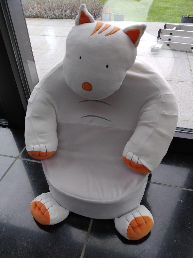 Kinderfauteuil in de vorm van een kat, Ophalen of Verzenden