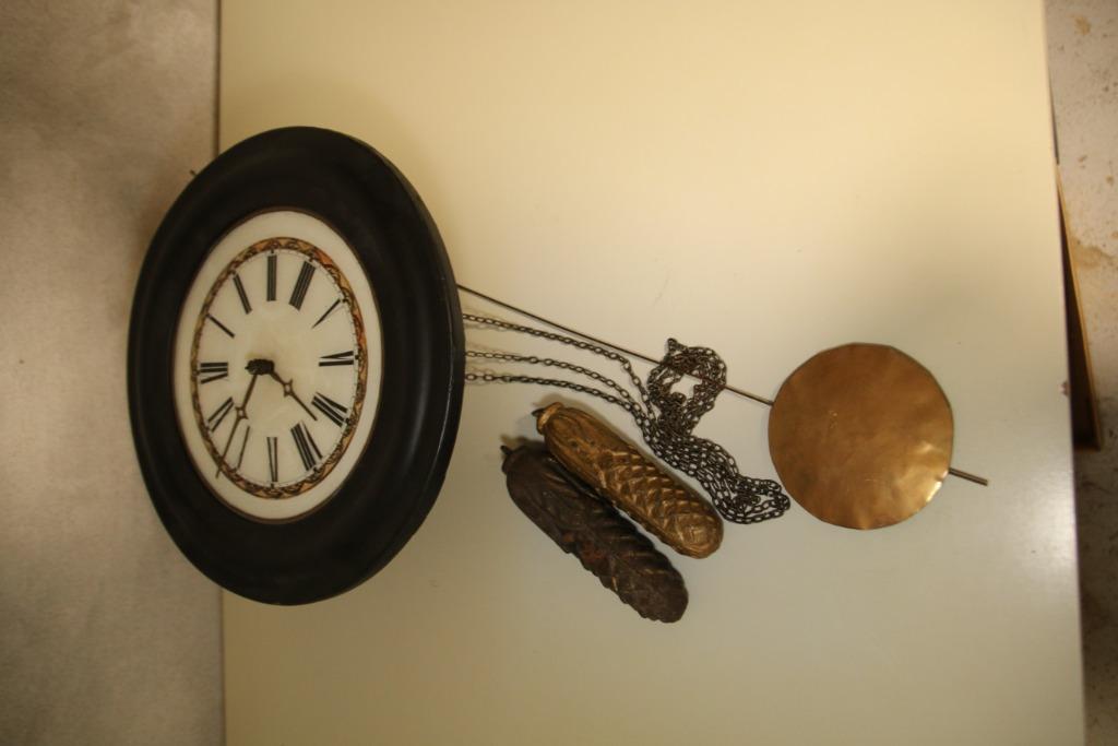 Wandklok met slinger, Antiek en Kunst, Antiek | Klokken, Ophalen