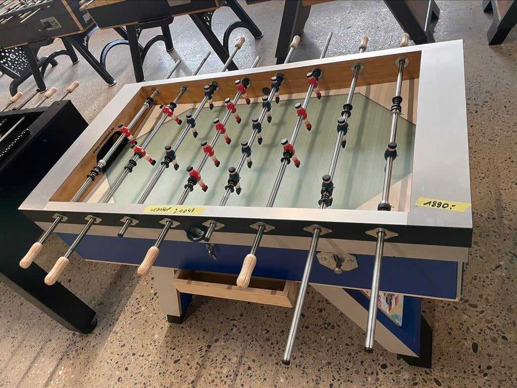 Tafelvoetbal / voetbaltafel / kicker Jupiter 5 / als nieuw, Ophalen of Verzenden, Zo goed als nieuw
