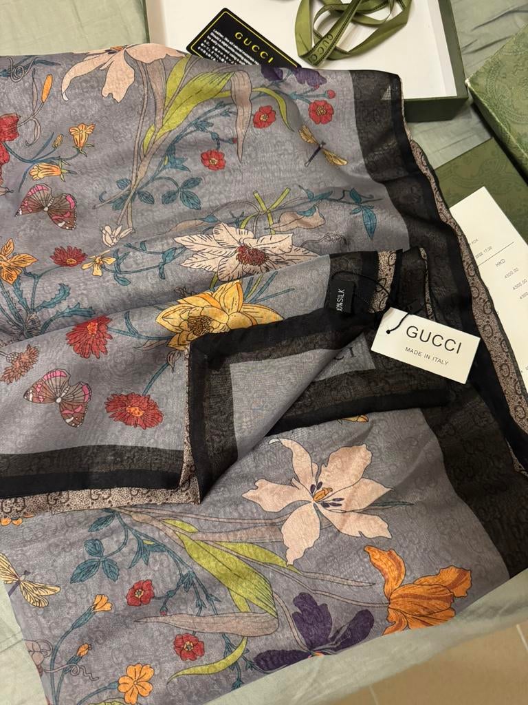 Gucci sjaal, Kleding | Dames, Mutsen, Sjaals en Handschoenen, Ophalen of Verzenden, Sjaal