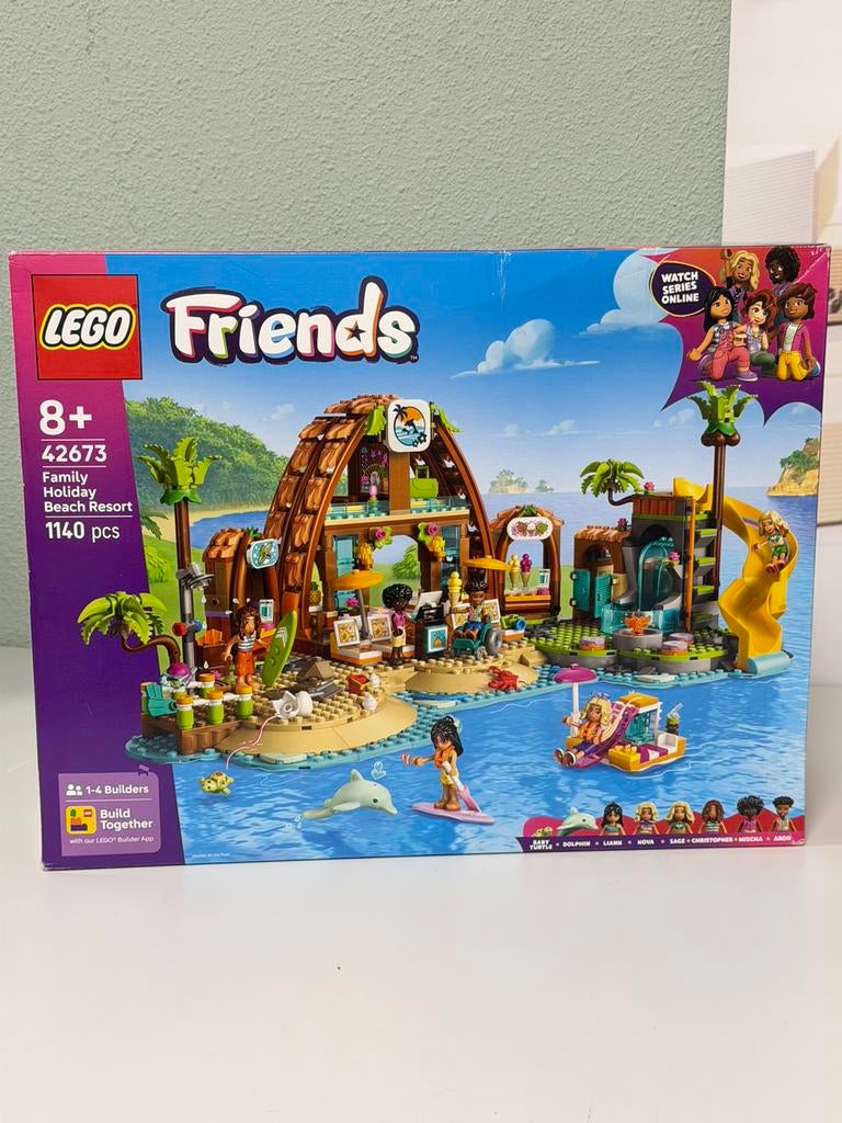 LEGO Friends 42673 Strandresort NIEUW holiday beach resort, Ophalen of Verzenden, Nieuw, Complete set, Lego