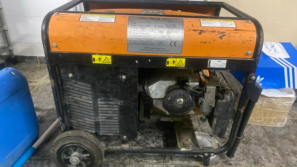 Groupe électrogène 5 kva, 5 à 10 kVA, Démarrage électrique, Enlèvement, Utilisé