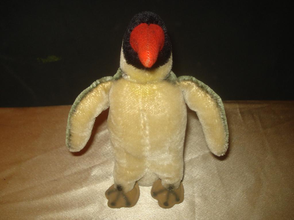 STEIFF Ancien Pingouin Peggy 21 cm Années 1950 Très Bon Etat, Collections, Ours & Peluches, Enlèvement ou Envoi, Comme neuf, Autres types