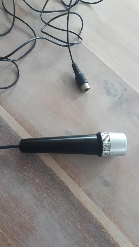 Micro Filips vintage, Muziek en Instrumenten, Ophalen of Verzenden, Gebruikt, Zangmicrofoon