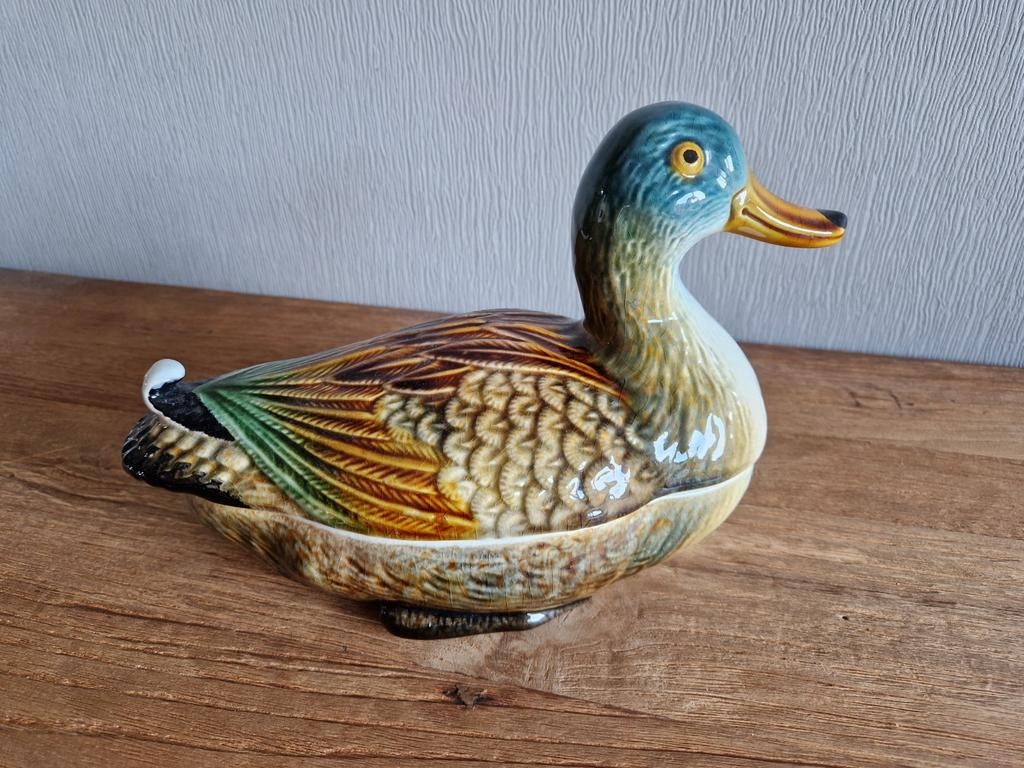 Keramische paté pot eend Subtil Portugal, Ophalen of Verzenden