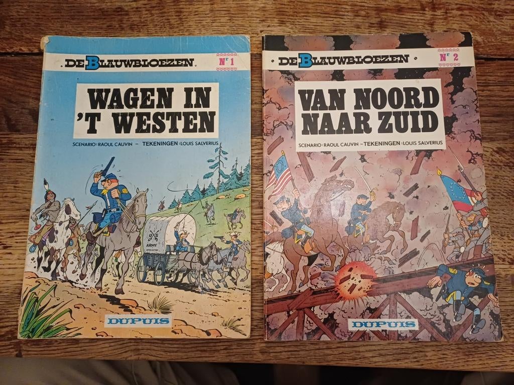 Groot lot strips De blauwbloezen - 38 stuks, Meerdere stripboeken, Ophalen of Verzenden, Zo goed als nieuw, Cauvin