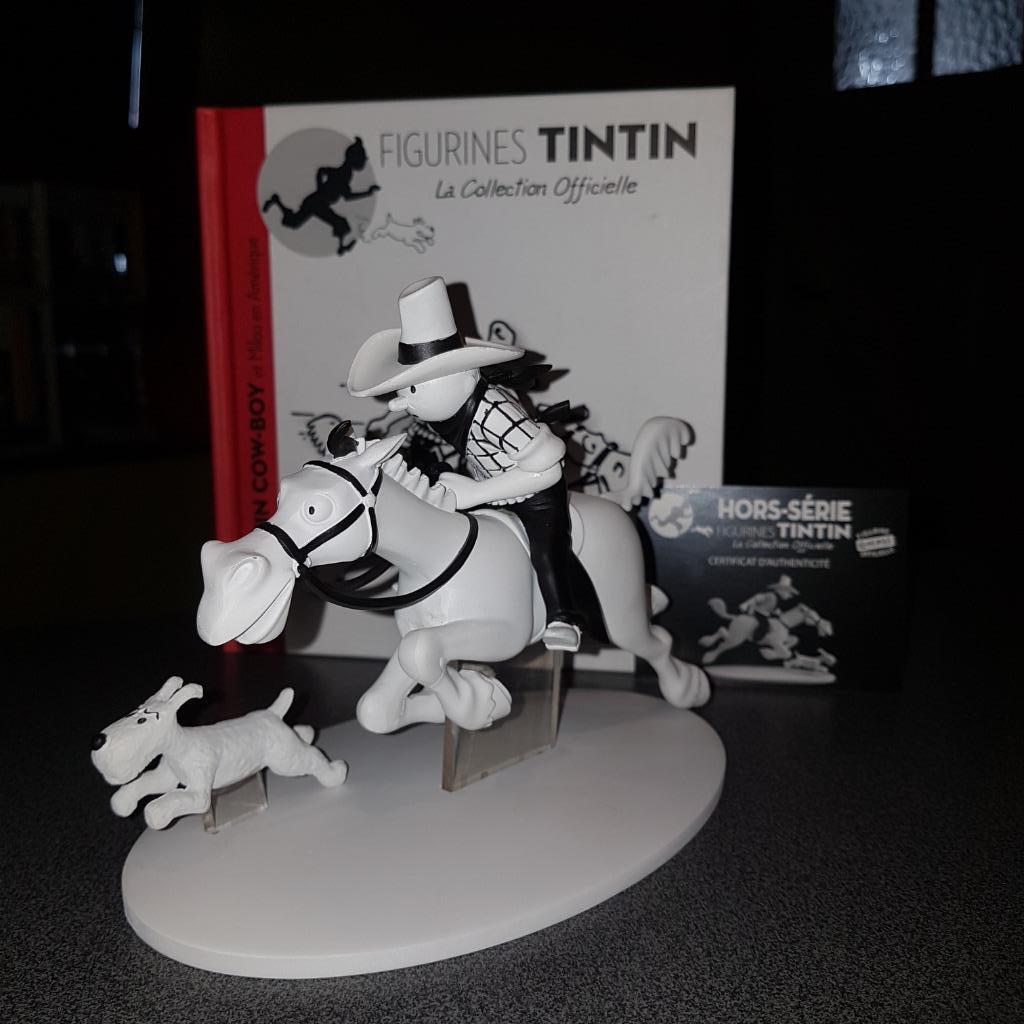 tintin figurine hors série noir et blanc n2, Collections, Enlèvement ou Envoi, Tintin, Neuf, Statue ou Figurine
