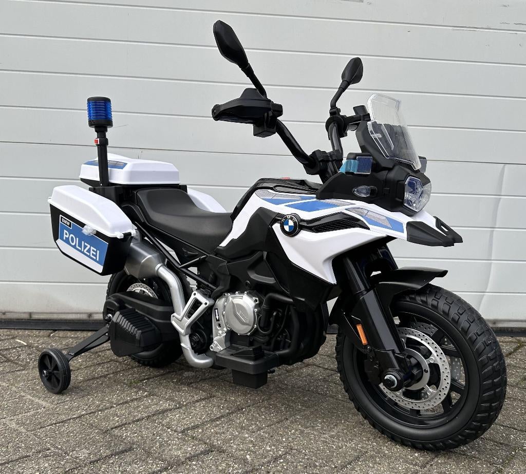 Kinder Motor BMW POLITIE MC, 2X12V Kinder Motor AANBIEDING, Kinderen en Baby's, Speelgoed | Buiten | Voertuigen en Loopfietsen