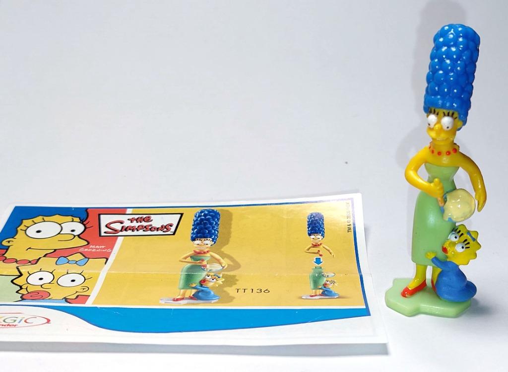 The Simpsons: TT136 Marge avec Maggie + BPZ BNL, Collections, Enlèvement ou Envoi, Neuf, Figurines en plastique dur