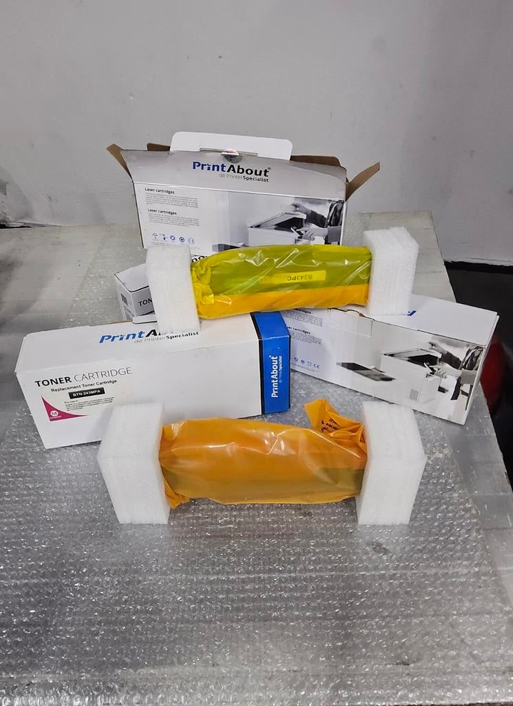 Set van 4 belangrijke Brother-cartridges, Ophalen of Verzenden, Nieuw, Cartridge, Brother