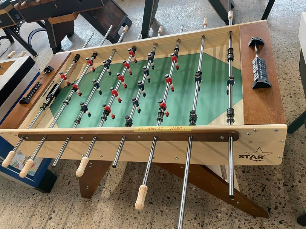 Baby-foot / babyfoot / kicker Jupiter Star / comme neuf, Enlèvement, Comme neuf