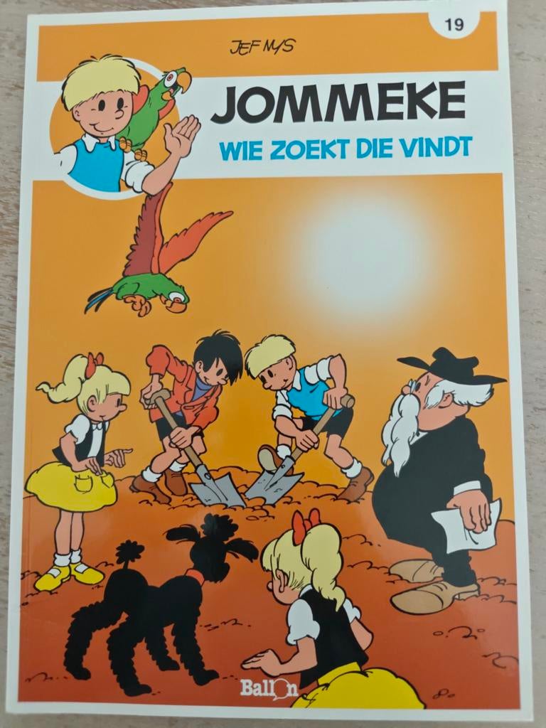 19 - Wie zoekt die vindt, Boeken, Stripverhalen, Ophalen of Verzenden