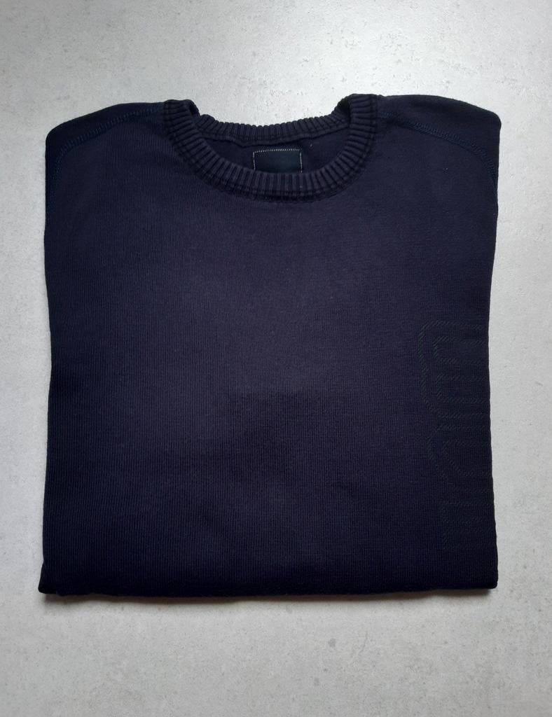 Jack&Jones blauw/donkergrijze trui voor heren maat M, Kleding | Heren, Truien en Vesten, Ophalen of Verzenden, Zo goed als nieuw