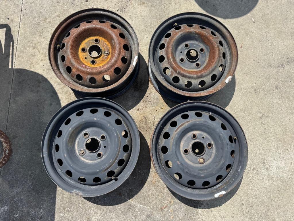 4 jantes en tôle Hyundai I20, Enlèvement, Utilisé, Hyundai