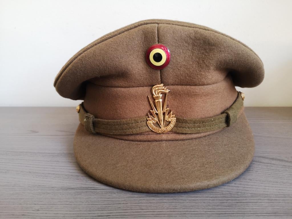 Kepie Belgisch Leger Transmissietroepen Seymour 1968 Kortrij, Ophalen of Verzenden