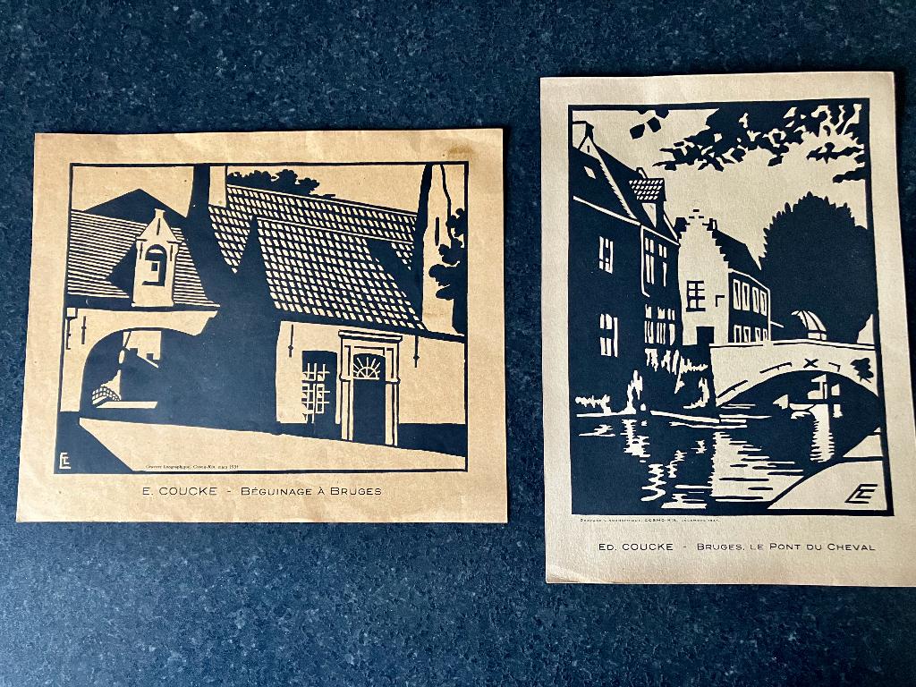 Litho's Ed. Coucke Cosmo-kin 1934, Verzenden