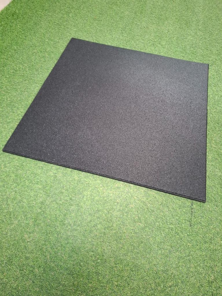 Dalles fitness en caoutchouc 1mx1m. Épaisseur 20mm, Neuf, Info@kriden.be, Enlèvement ou Envoi, Belgique
